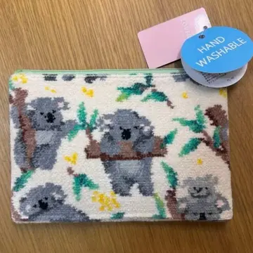 [ 새상품 ] 러브리 바이 페이러 호노보노 코알라 플랫 파우치 S