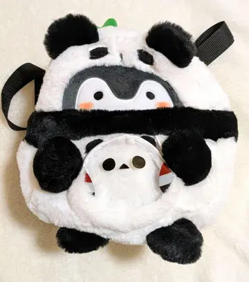 코우펜짱 판다 봉제 인형 백팩