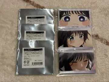 향기로운 꽃은 늠름하게 피다 스퀘어 캔뱃지 3종 세트 와구리 카오루코