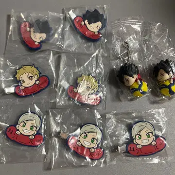 하이큐 네코마 고교 캡슐 토이 9개 세트