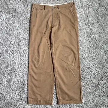 Buzz Rickson's 밀리터리 치노 W34/L34 캐러멜