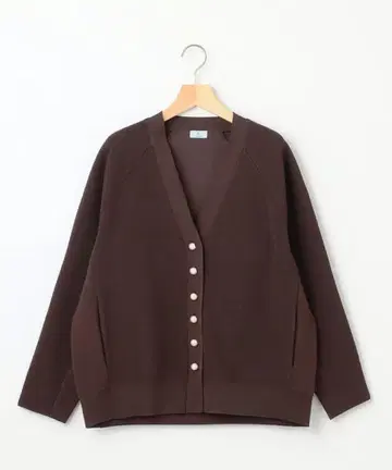 쿠미쿄쿠 스폰디쉬 카디건 브라운