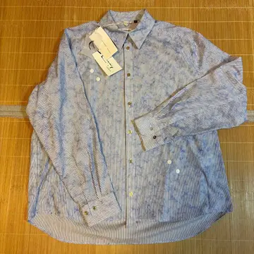 [ EMPTY ] 스트라이프 버튼 다운 셔츠 M