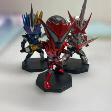 가면라이더 피규어 3체 세트 제일복권 SD엑스