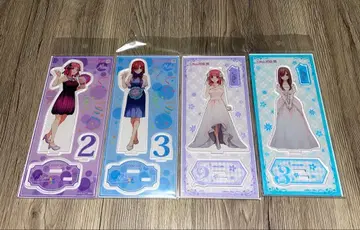 5등분의 신부전 나카노 니노 나카노 미쿠 아크릴 스탠드 4세트