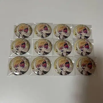 악마 집사와 검은 고양이 아쿠네코 4주년 글리터 캔뱃지 로노