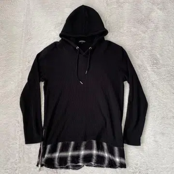 Semantic design layered hoodie 시크 스타일