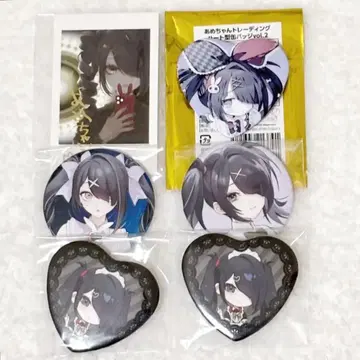 니디가 아메짱 캔뱃지 폴라로이드