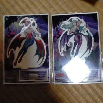 뱀파이어 헌터 & 세이버전 모리건 & 릴리스 아크릴 스탠드