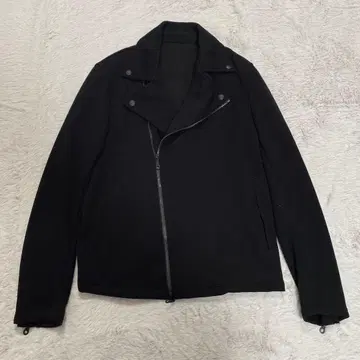 Y2K archive double zip riders jacket