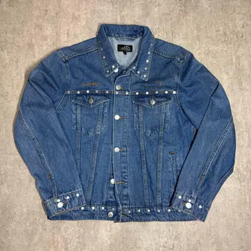 'AFB' 스터드 데님 재킷