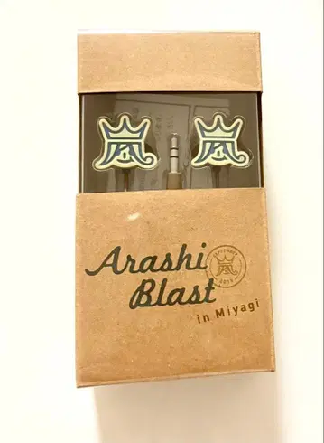 아라시 ARASHI BLAST in Miyagi 이어폰 세트