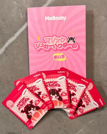 mellojoy 메로조이 스퀴즈 부속품 매직 파우더 가루 5개