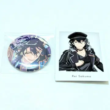 앙스타 10주년 전시회 CANBA 캔뱃지 사쿠마 레이 파샤츠