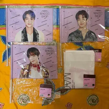 BTS JIN JIMIN V 플래그 쇼핑백