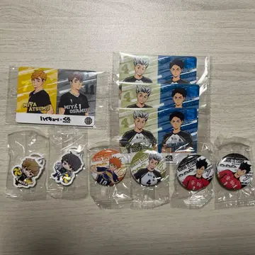 하이큐 쿠라스시 카드 메지루시 액세서리 캔 배지