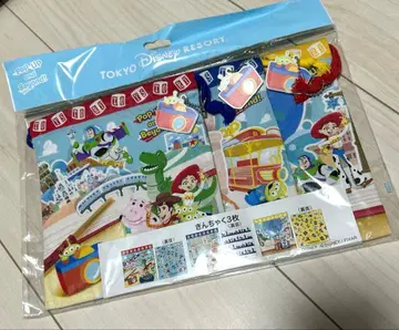 새상품 미개봉 도쿄 디즈니 리조트 토이스토리 주머니 3개 세트