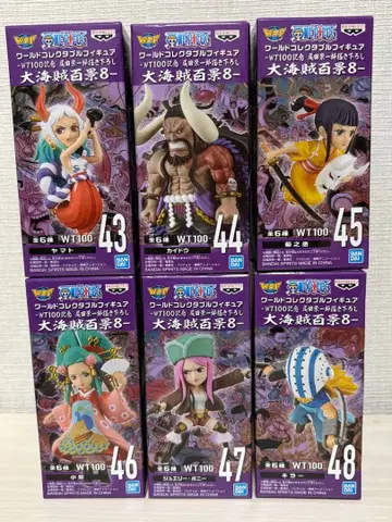 원피스 월드 컬렉션 ~대해적백경 8~ 전 6체