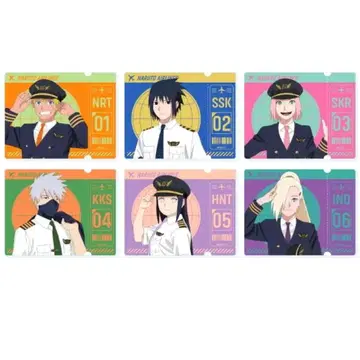 NARUTO 미니 아크릴 플레이트 파이롯트 미개봉 5점