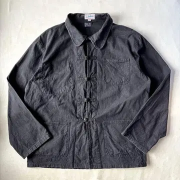 L'ANTI CHER 프렌치 차이나 자켓 블랙 빈티지