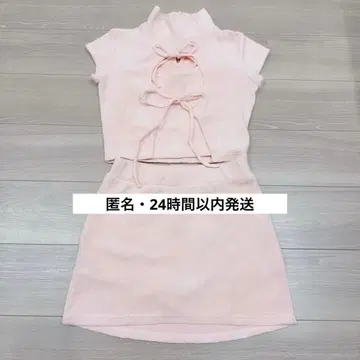 ANDMARY andmary Ema 리본 세트업 핑크 F