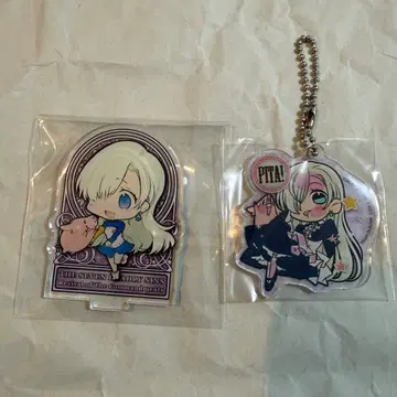 일곱개의 대죄 엘리자베스 호크 아크릴 스탠드 키링