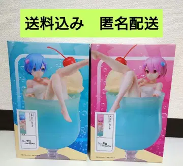 ROUND1 한정판 렘&라무 피규어 2세트