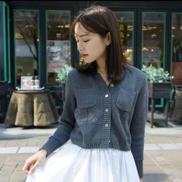 [ laubeblanc ] Basket Knit Cardigan