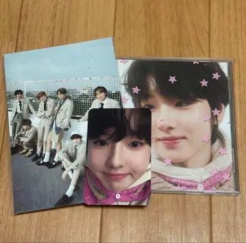 NCTWISH 엽서 초회 한정판 사쿠야 트레이딩 카드 위시 SAKUYA