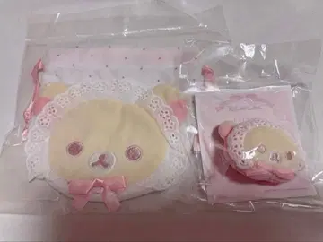 코리락쿠마 LAFARY 복조리 얼굴 클립 세트