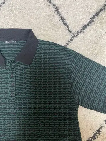 ZARA 반팔 폴로 셔츠 원피스