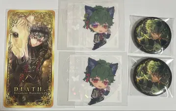 악마 집사와 검은 고양이 아쿠네코 하나마루 캔뱃지 타로 카드 난자 클리어