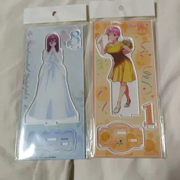 5등분의 신부 나카노 미쿠 나카노 이치카 아크릴 스탠드 세트