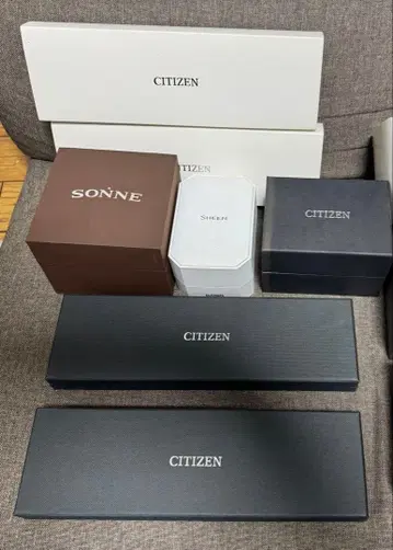 [화장품 상자(빈 박스)] CITIZEN CASIO SHEEN SONNE