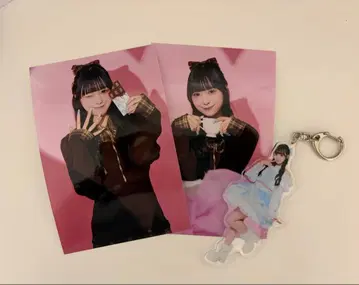 Pixel Ribbon 하야마 시즈쿠 아크릴 키링 & 브로마이드