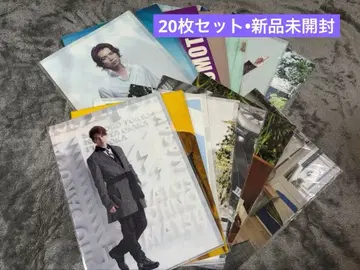아라시 마츠모토 준 클리어 파일 20장 세트 [미개봉 새상품]