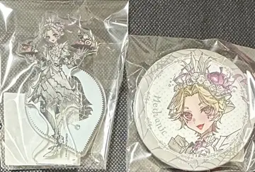 제5인격 스이파라 콜라보 기계공 아크릴 스탠드 캔뱃지 세트