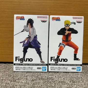 NARUTO 돌풍전 Figuno 나루토+사스케 피규어 2세트