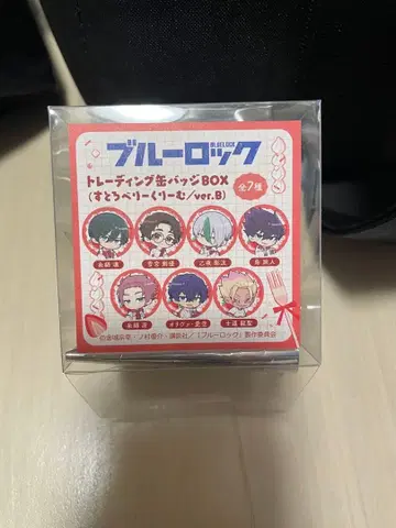 블루 록 캔뱃지 BOX 스트로베리 크림 Ver. B 전 7종류
