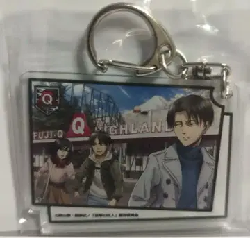 레어 진격의 거인 후지큐 하이랜드 아크릴 키링 (리바이, 엘렌, 미카사)