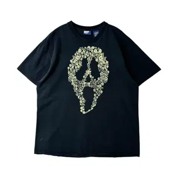 1990s 빈티지 축광 해골 스컬 티셔츠 미국 빈티지 의류