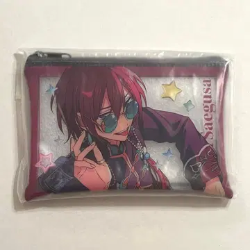 앙스타 10주년 전시회 클리어 파우치 사에구사 이바라 익명 배송