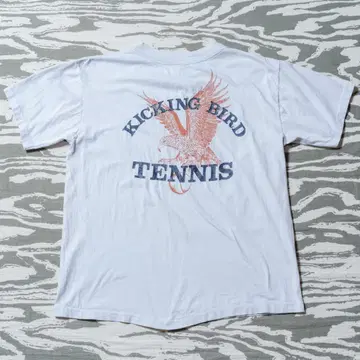 90s 싱글 스티치 FOOTJOY 테니스 스포츠 독수리 새 티셔츠