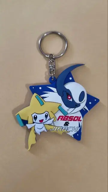 칠야의 소원별 앱솔 지라치 러버 키링 포켓몬 영화