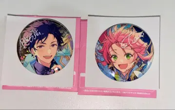 앙스타 전시회 10주년 캔뱃지 히메미야 토리 후시미 유즈루