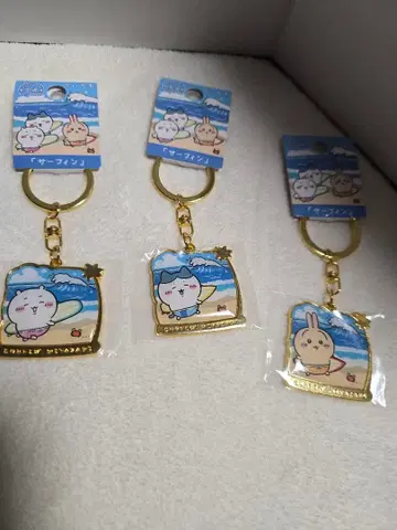 미야자키 치이카와(먼작귀) 지역 서핑 키링 3개 세트