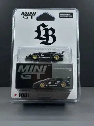LBWK 한정판 MINI GT Lamborghini Countach LB