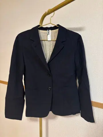 MHL 네이비 테일러드 자켓 S