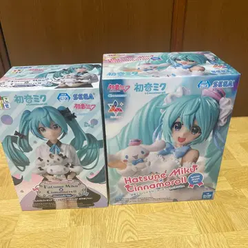 하츠네 미쿠 시나모롤 프라이스 피규어 오스마시ver 화이트 드레스ver
