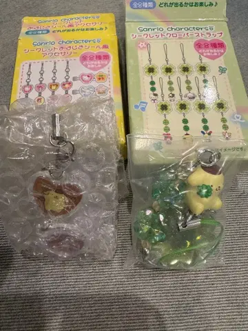 푸딩 오하지키 씰풍 스트랩 클로버 스트랩 2개 세트